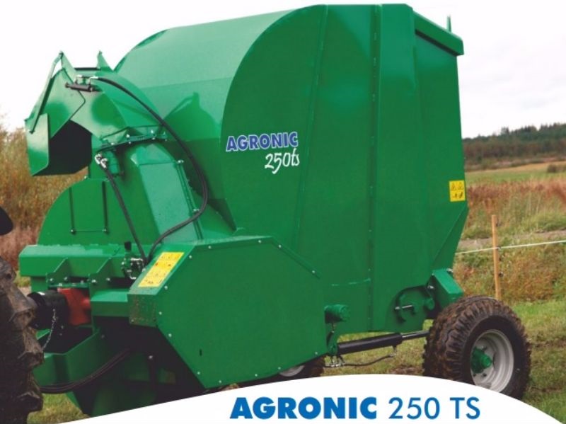 Rituļu smalcinātājs Agronic 250 TS